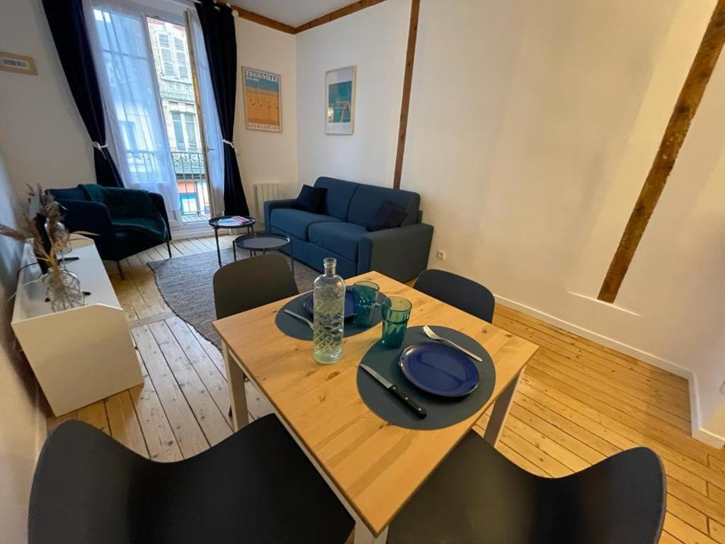 Apartment Le « blanc Bleu »-charmant 2 Pieces /3 Min Gare *